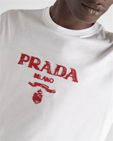 prada t short|Prada men' s t shirts.